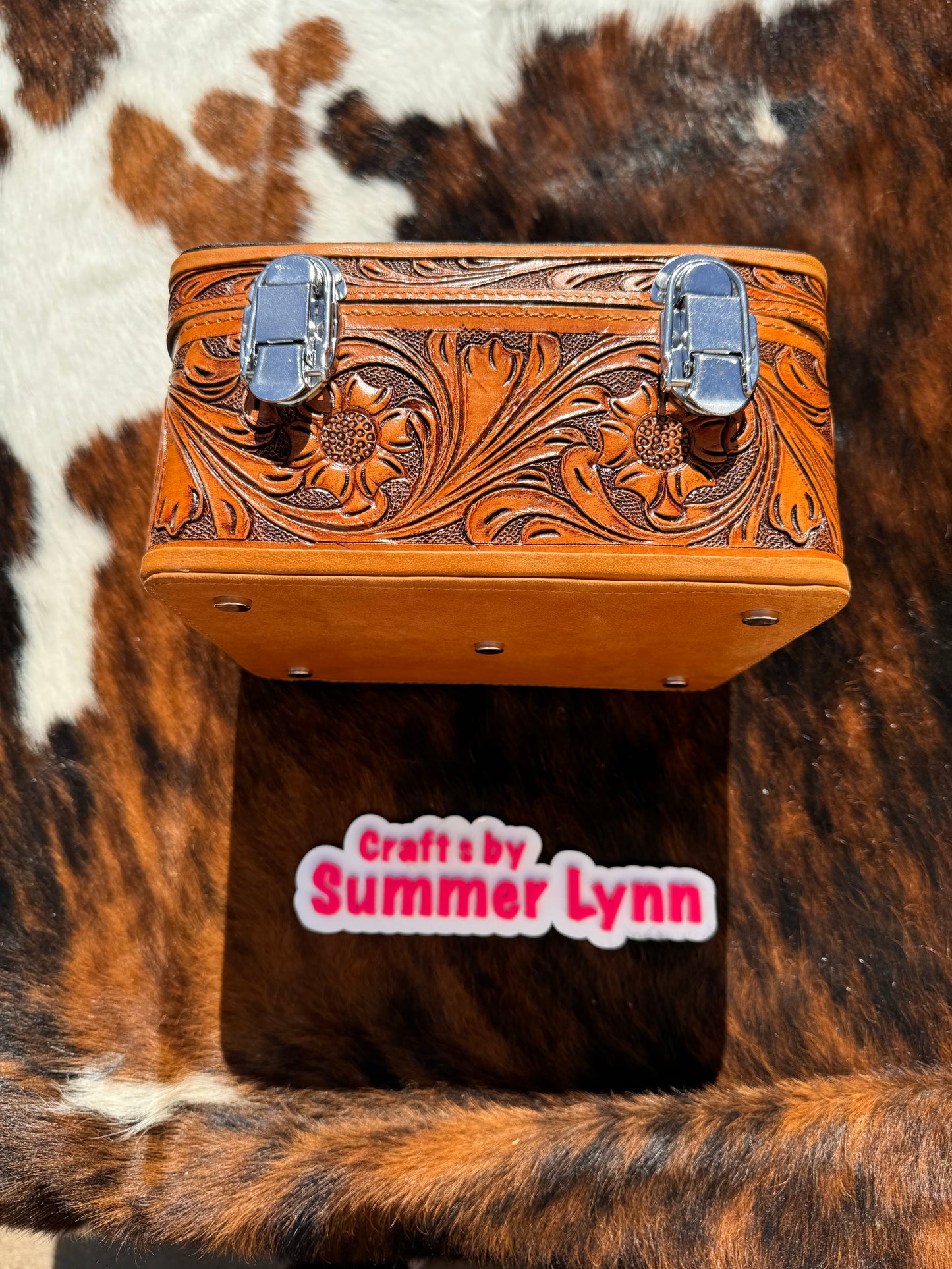 Xl tooled Jewelry case