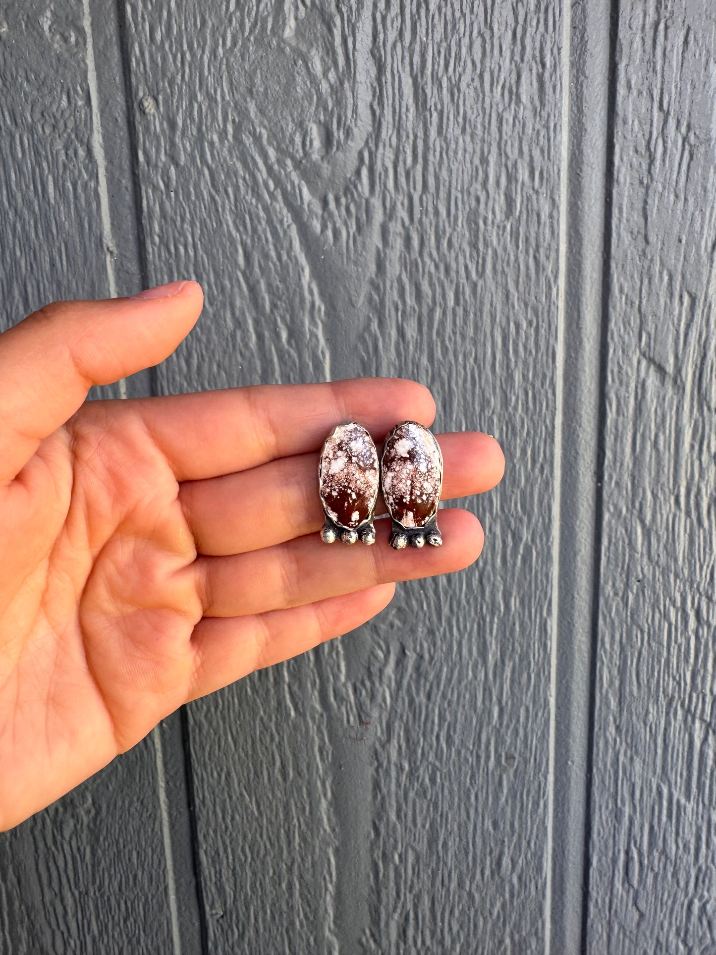 Wild horse earrings