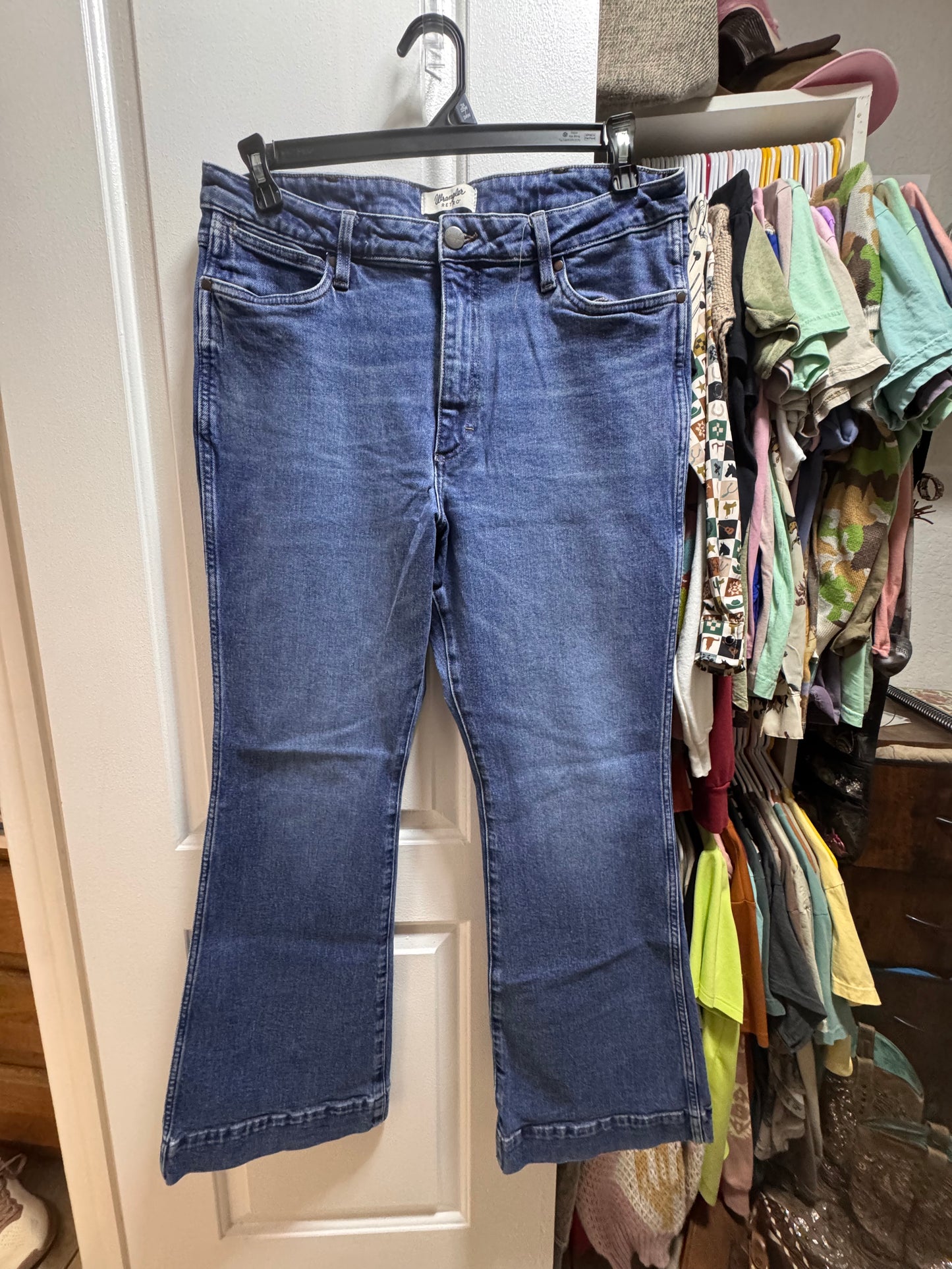 Wrangler retro high rise trouser