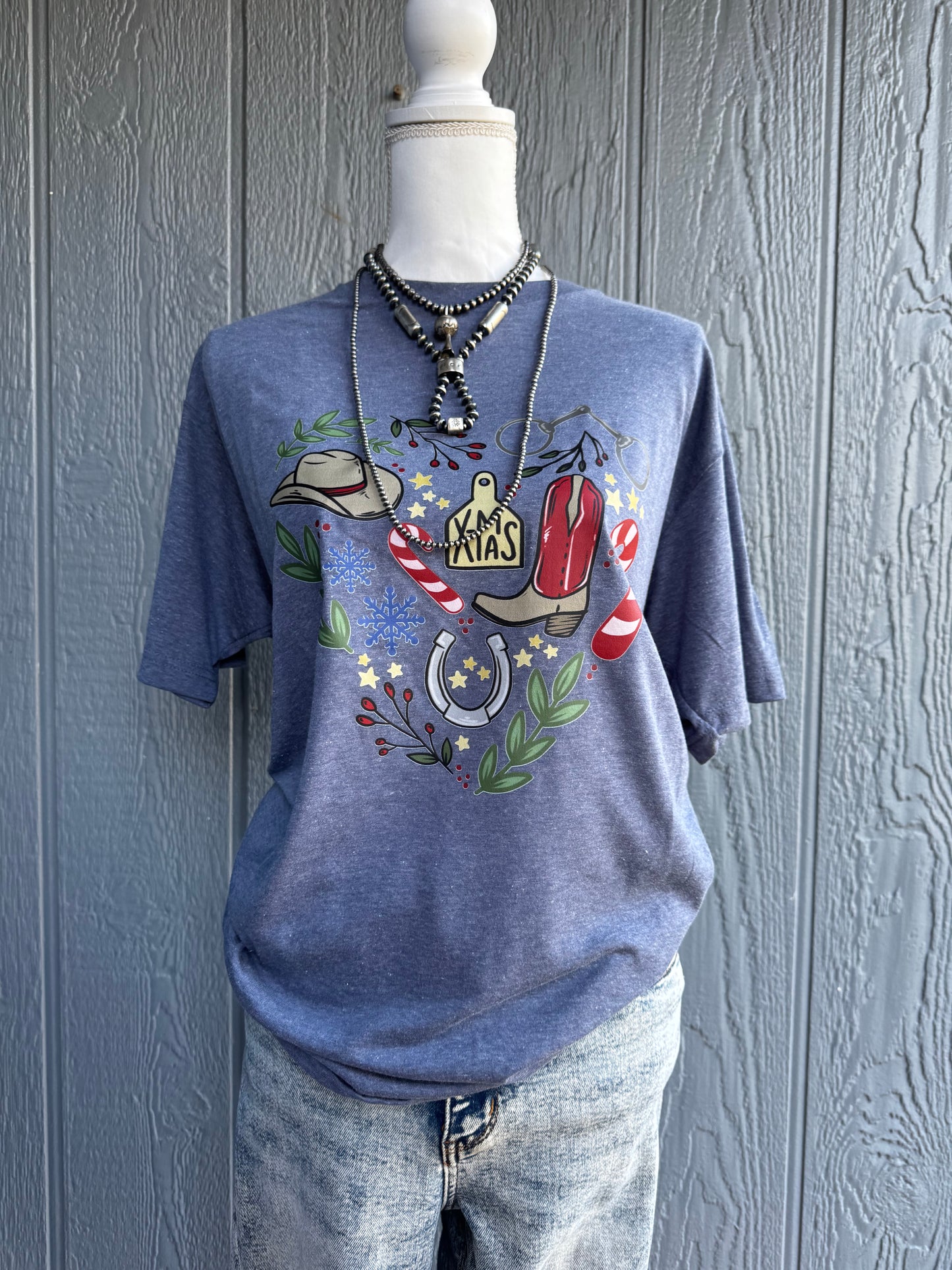 A very merry country Christmas Top