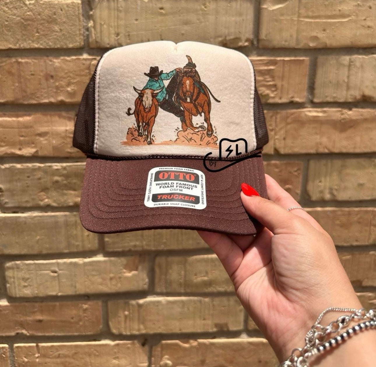 Bulldogging trucker hat