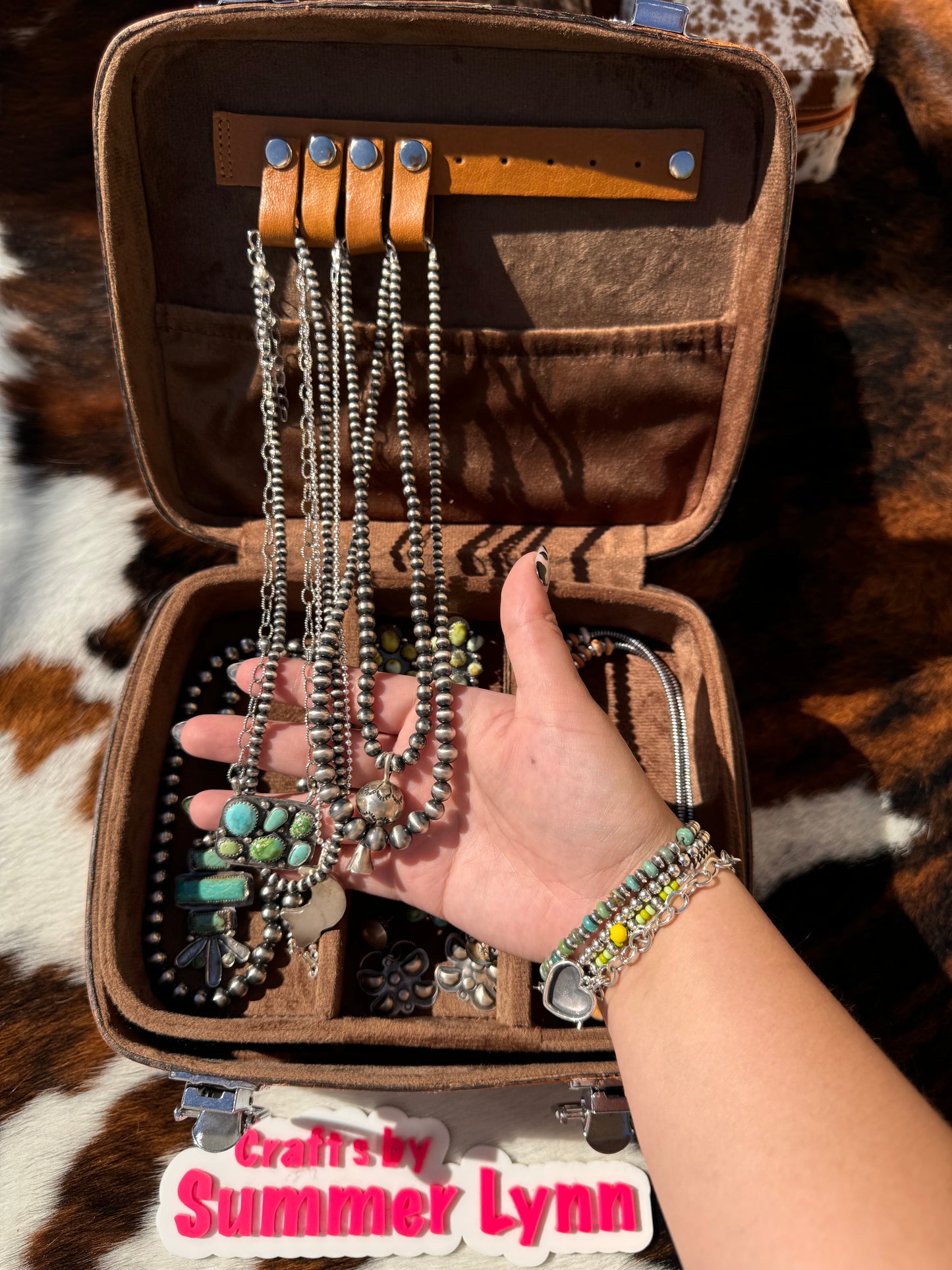 Xl tooled Jewelry case