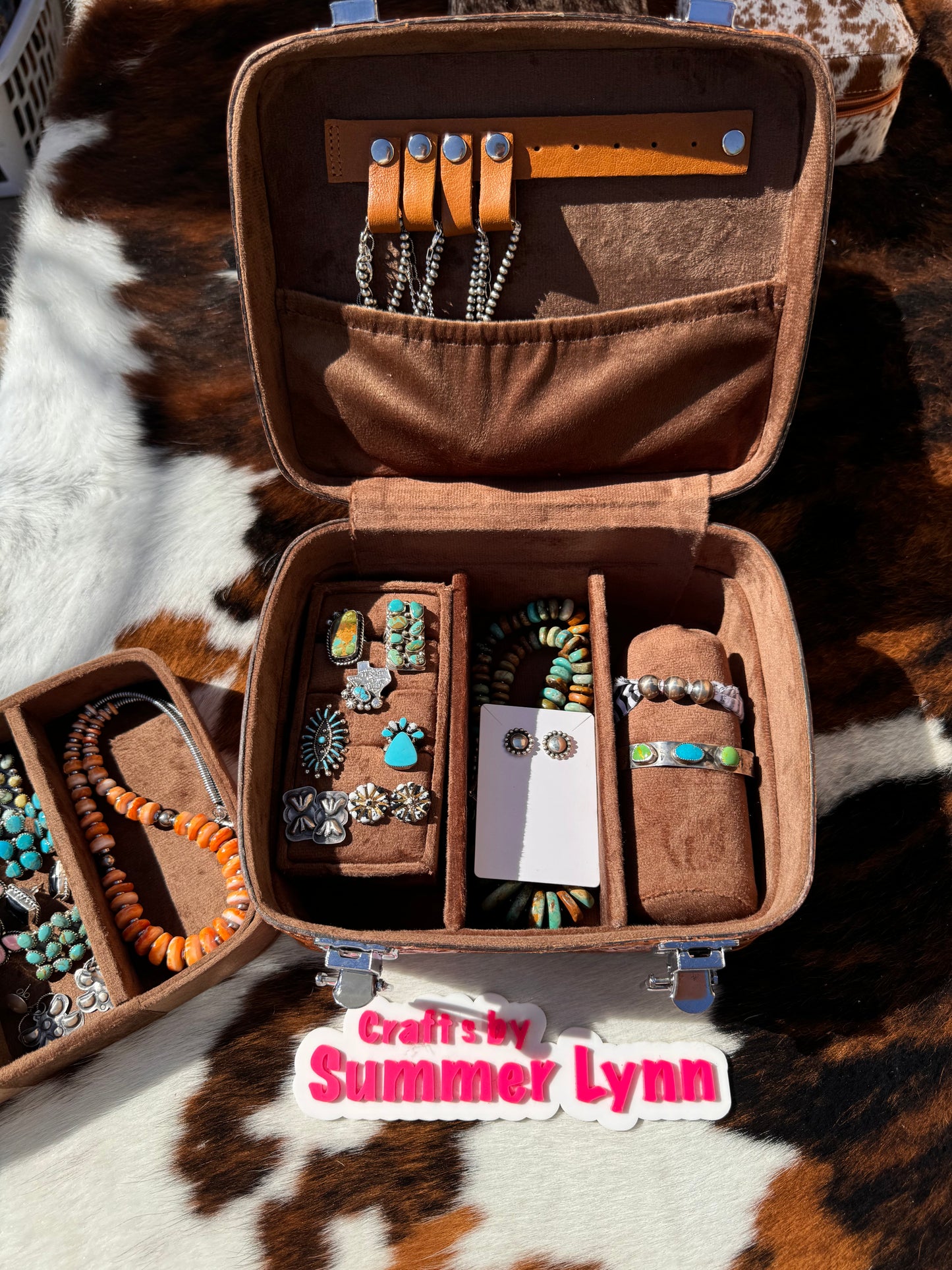 Xl tooled Jewelry case