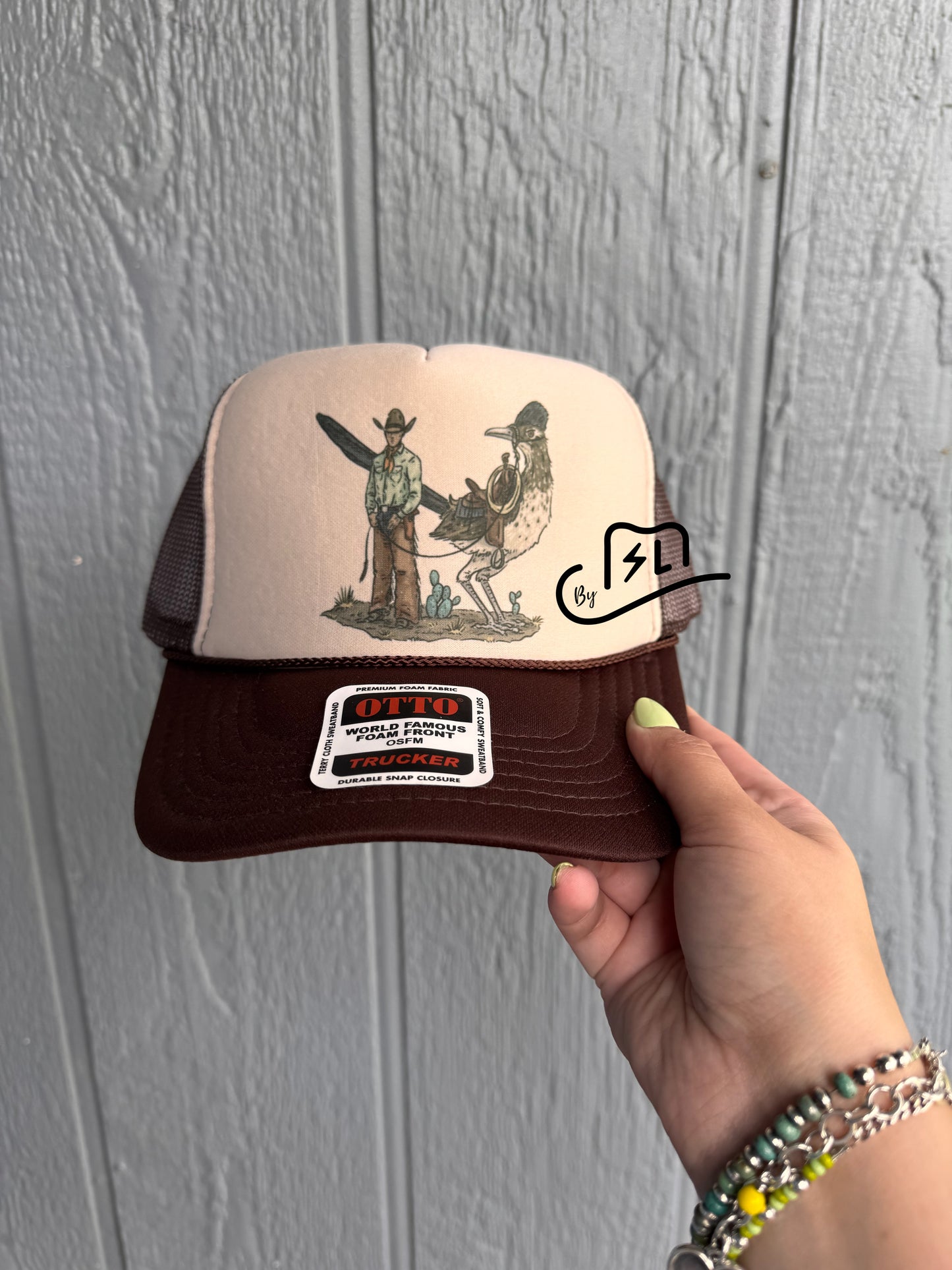 Run n gone trucker hat