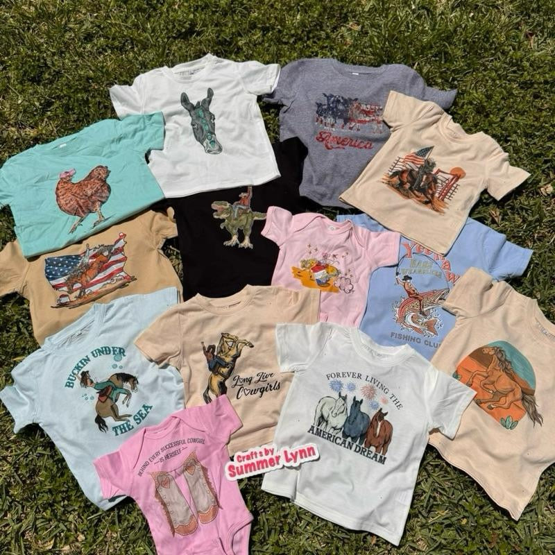 Cowkid grab bag- we pick design and color for you Tshirt