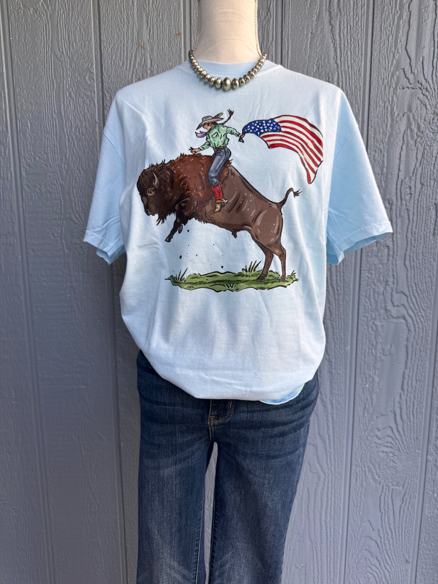 all american buffalo COMFORT COLORS