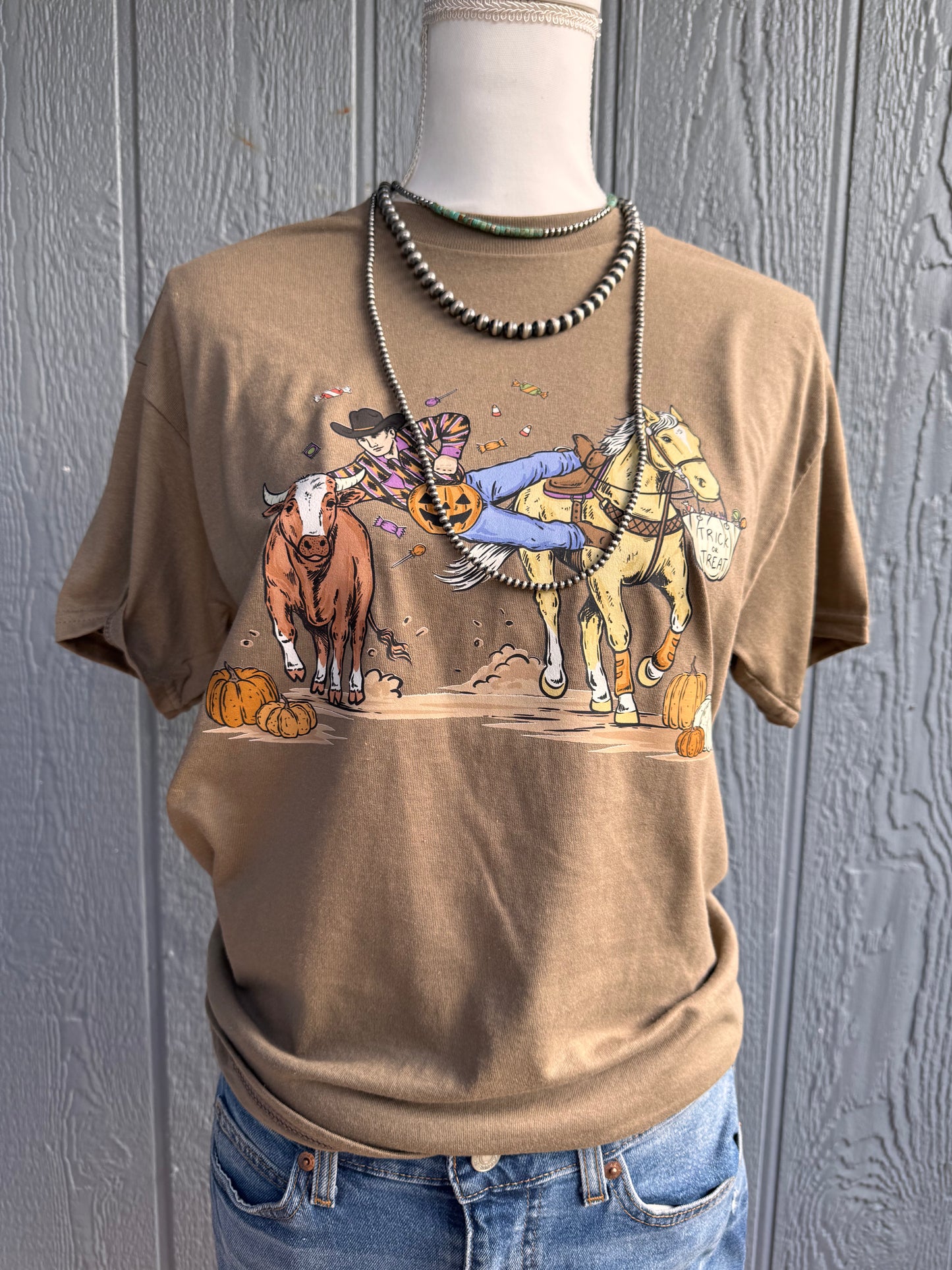 spooky bulldogger Top