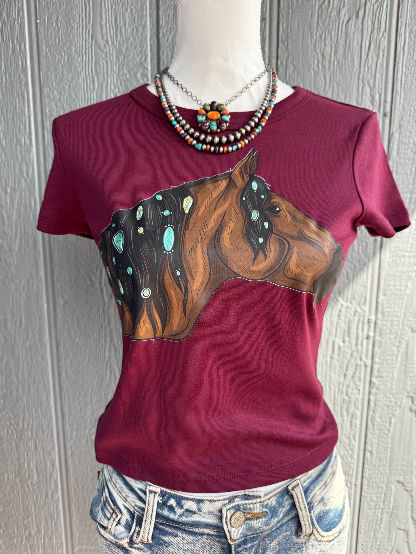 Turquoise mare Top