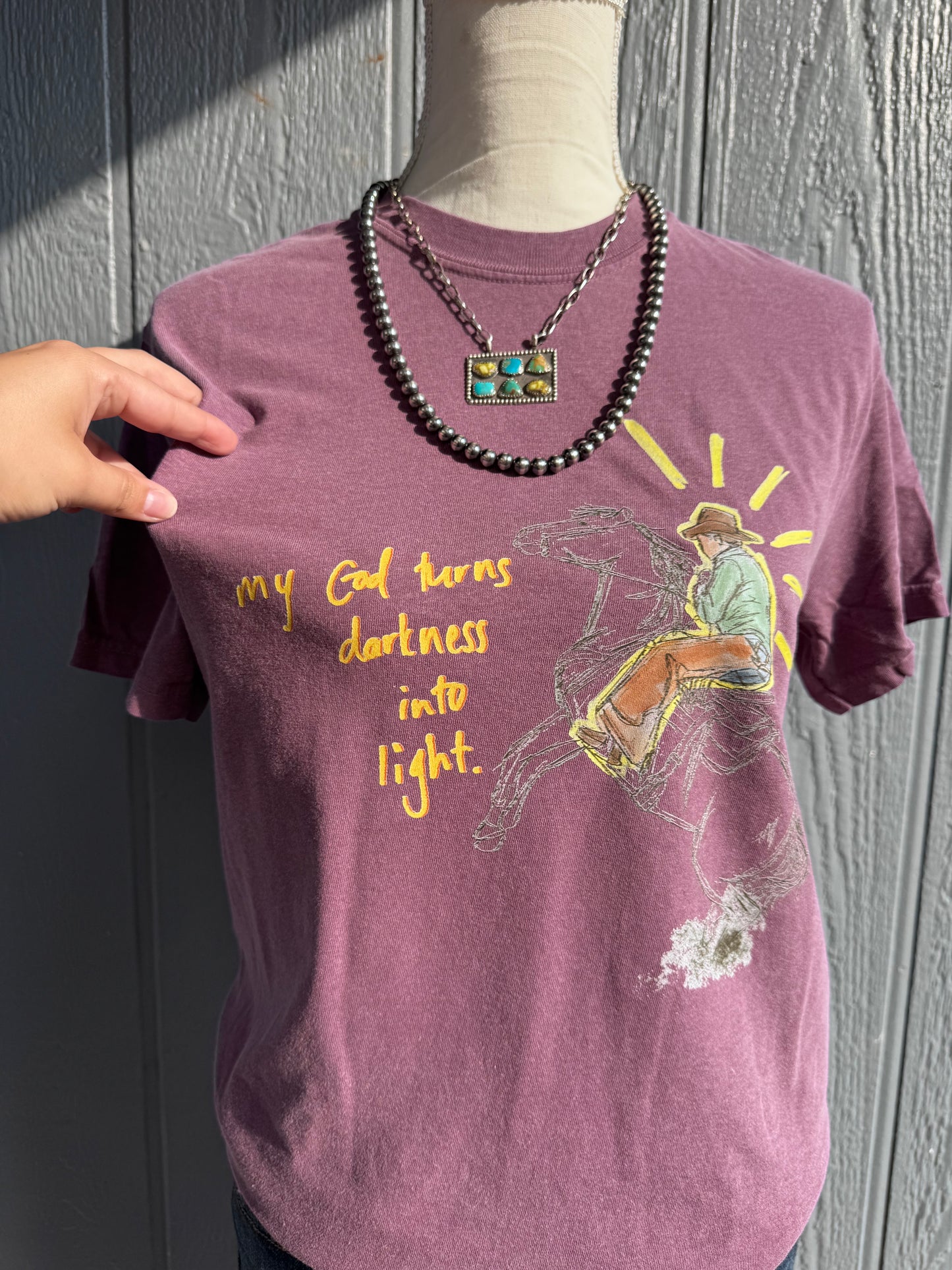My God turns darkness in to light Top