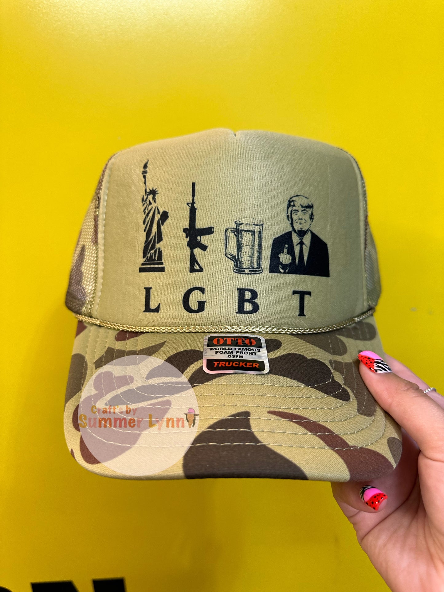 L.G.B.T trucker hat