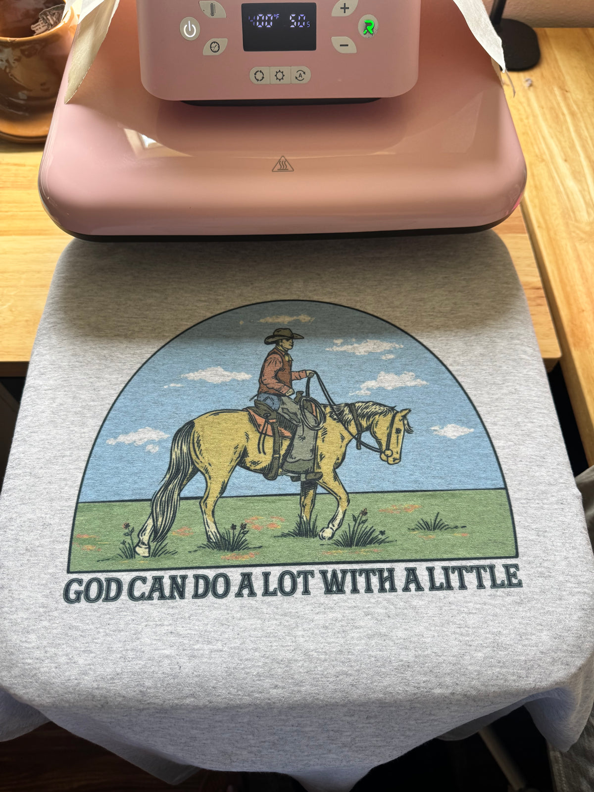 God can do a lot with a little