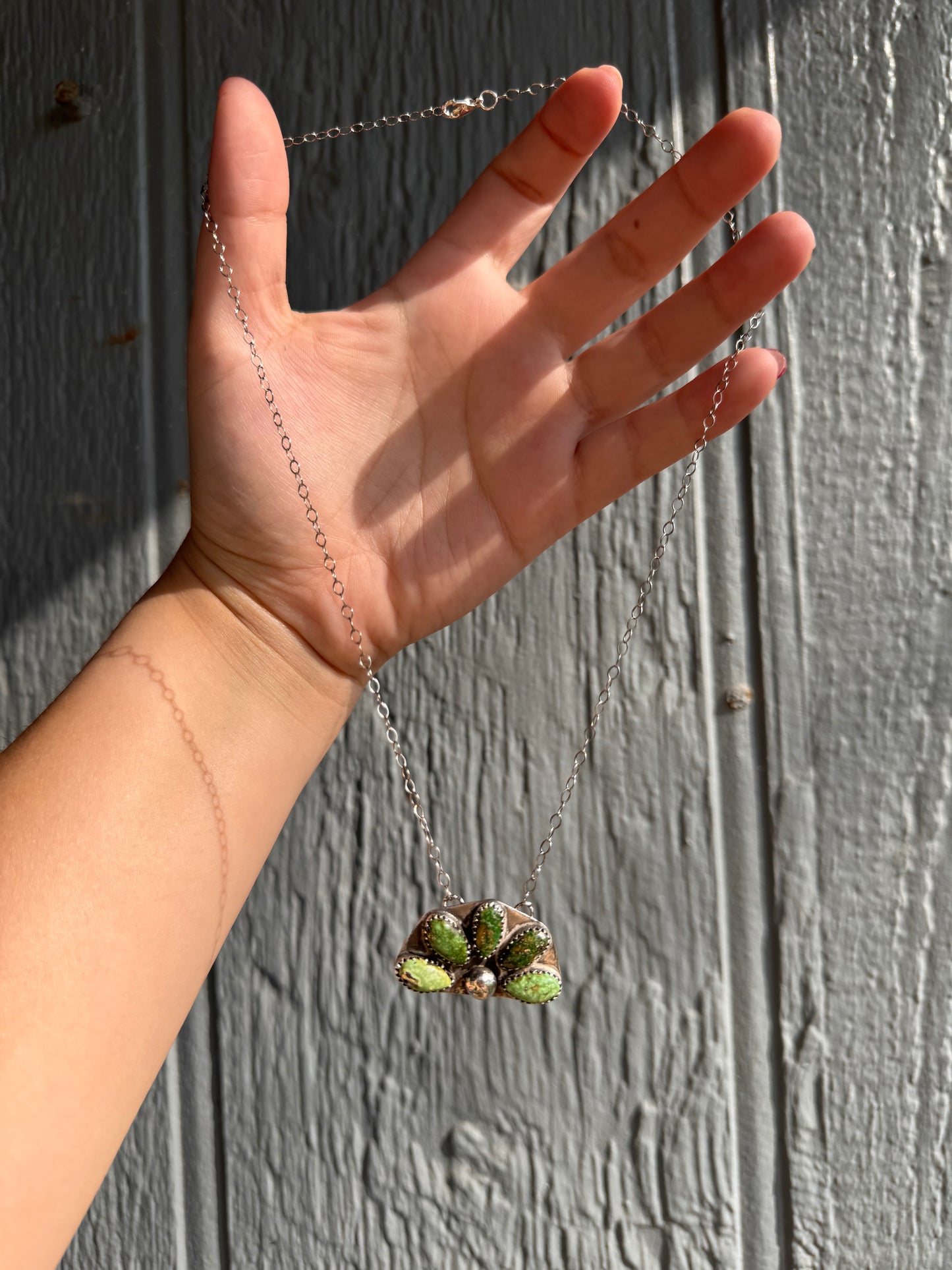 Sonoran gold necklace
