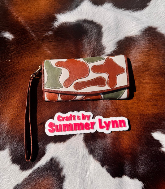 The leather camo (sold separately)