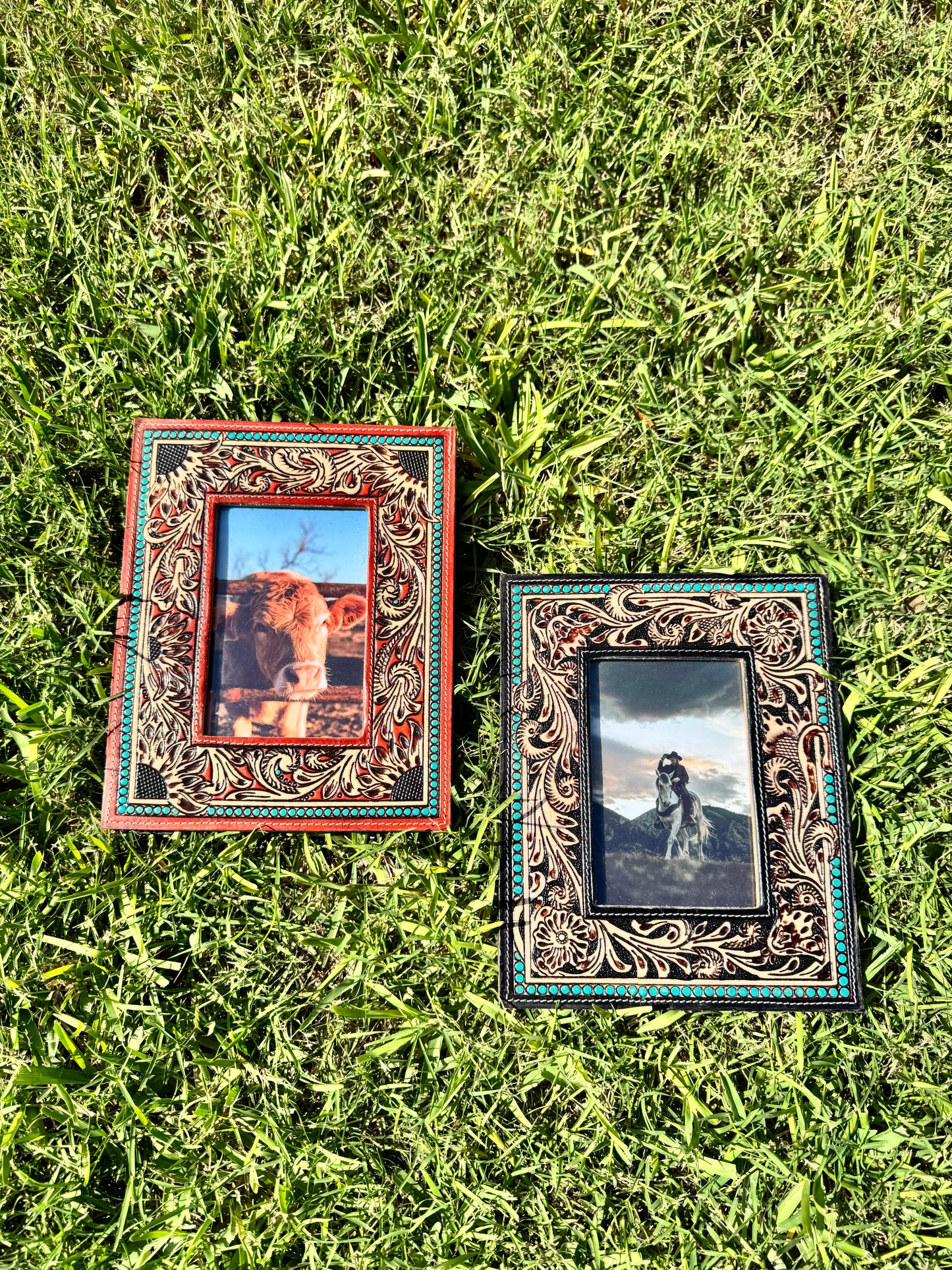 Tooled style pictures frames
