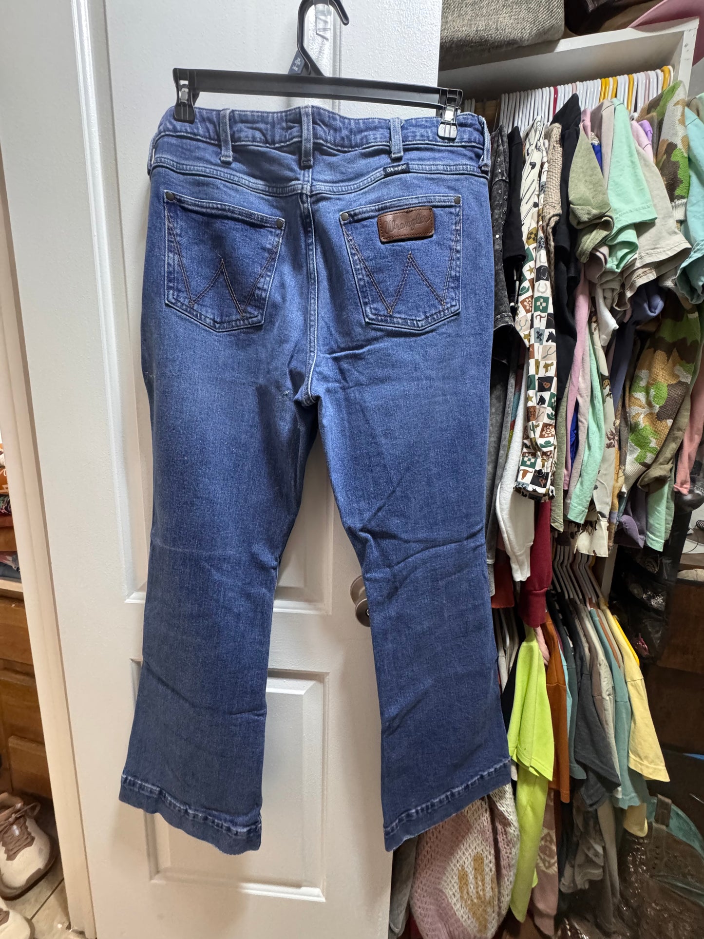 Wrangler retro high rise trouser