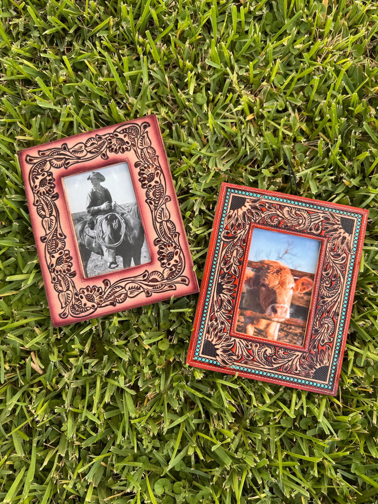 Tooled style pictures frames