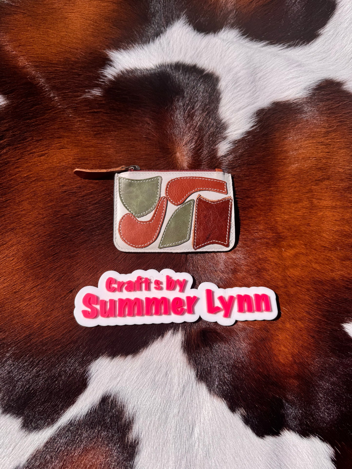 The leather camo (sold separately)