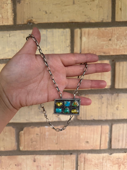 The rectangle of six necklaces