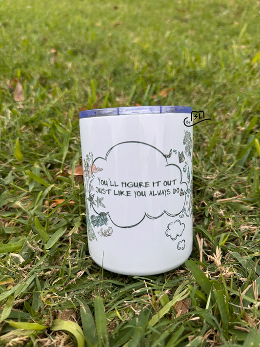 you'll figure it out just like you always do mug with handle