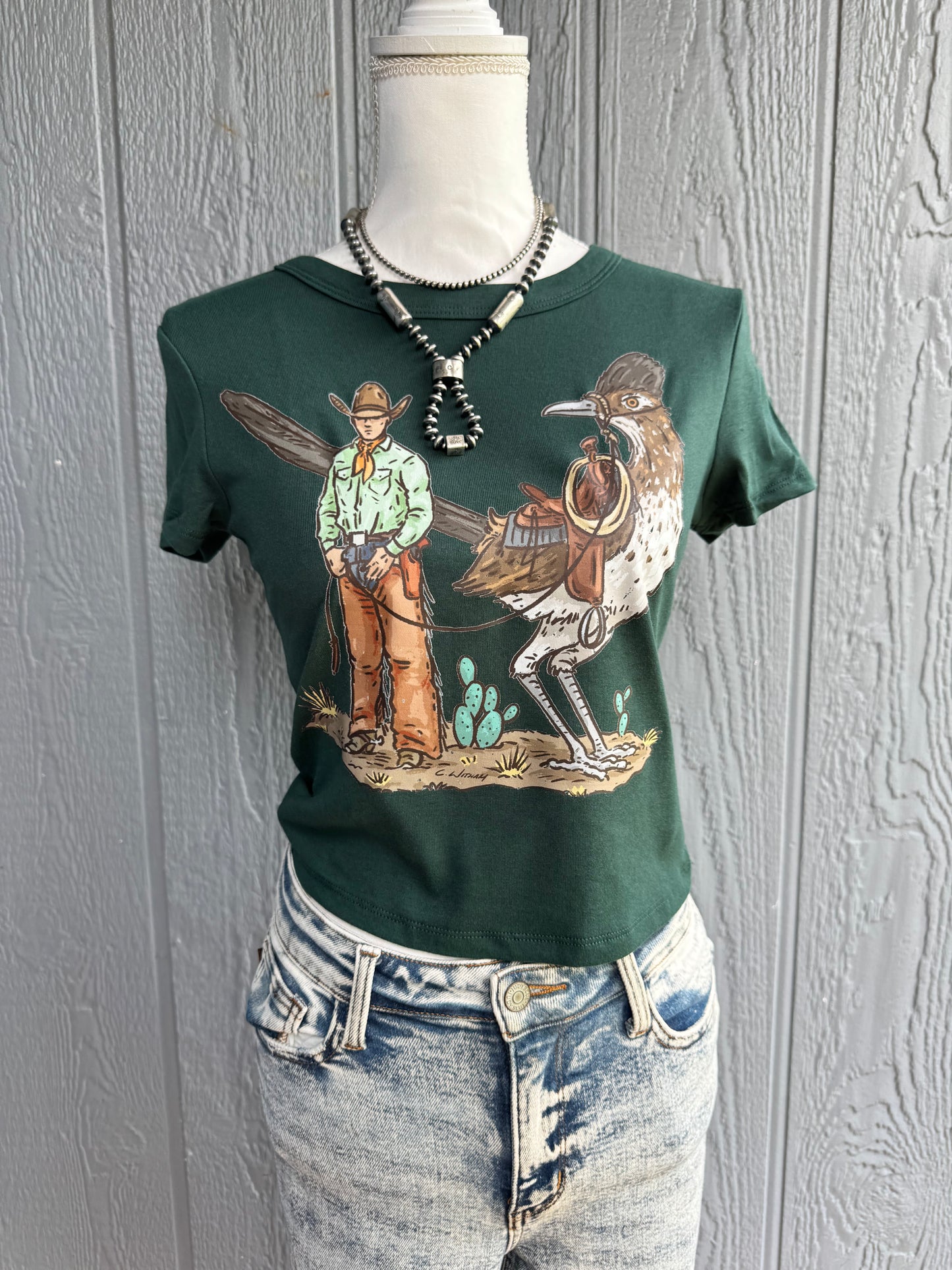 Run n Gone comfort colors top