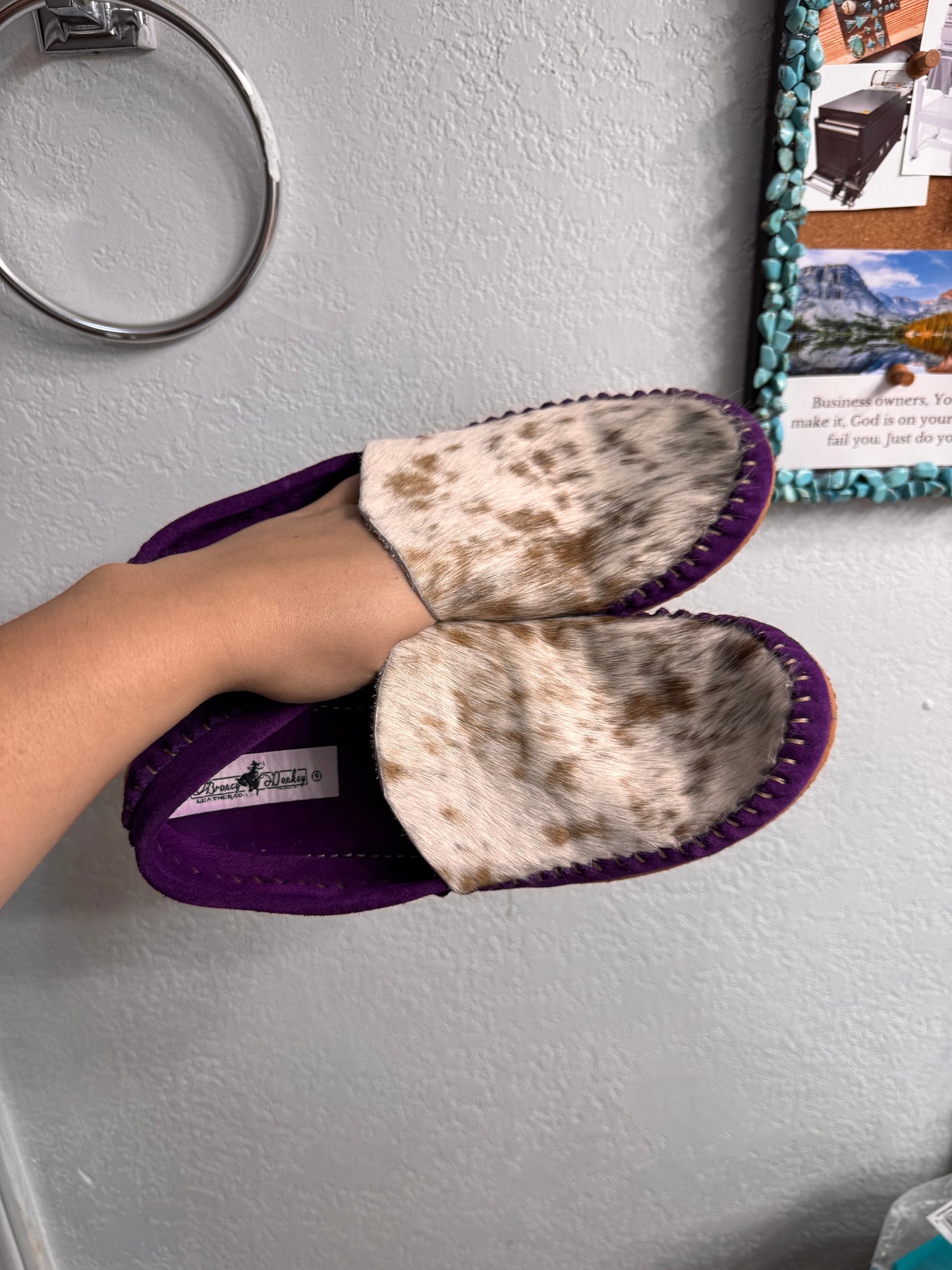 Purple bronky donkeys