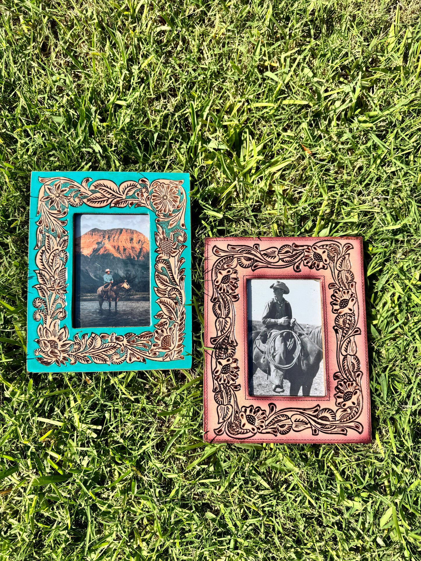 Tooled style pictures frames