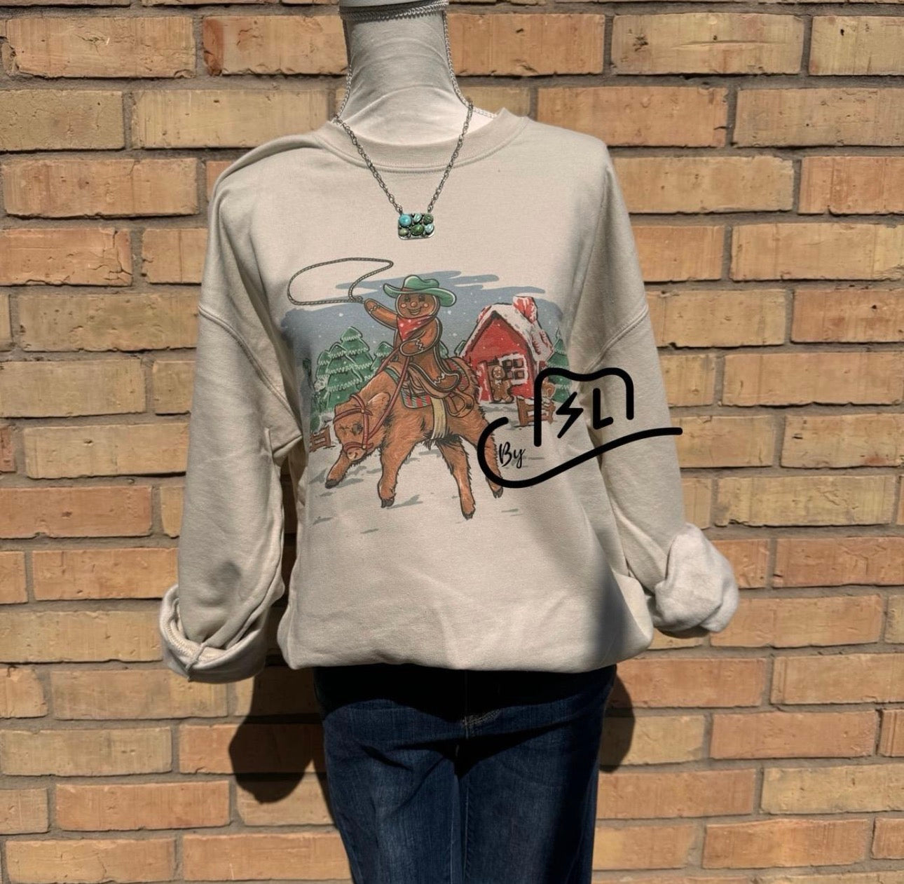 Roping Gingerbread Top