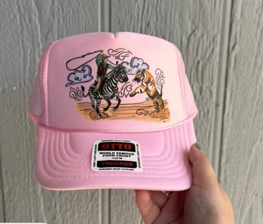 Easy tiger trucker hat