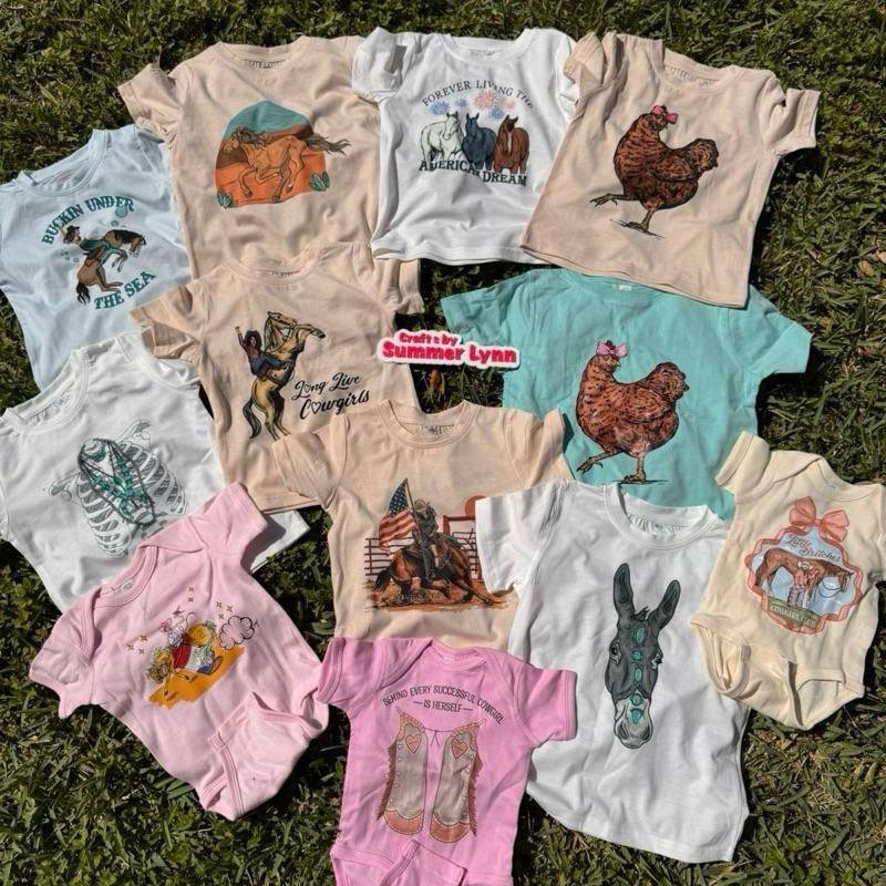 Cowkid grab bag- we pick design and color for you Tshirt