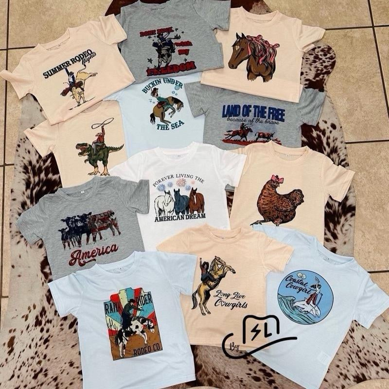 Cowkid grab bag- we pick design and color for you Tshirt