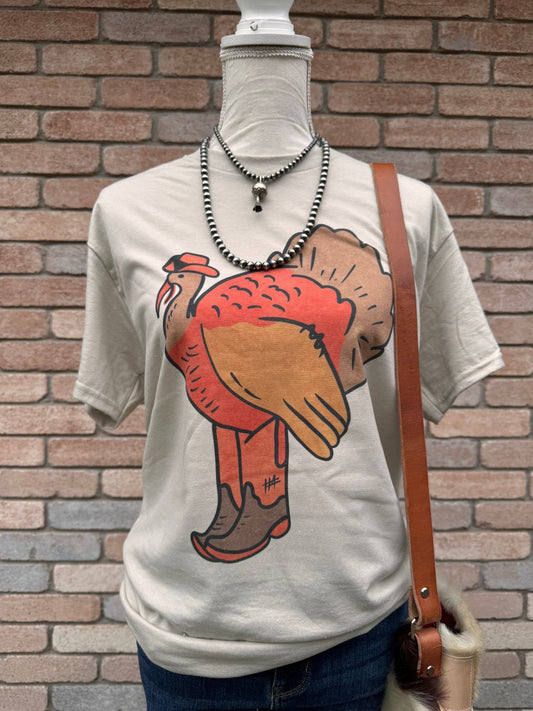 Orange Turkey tshirt