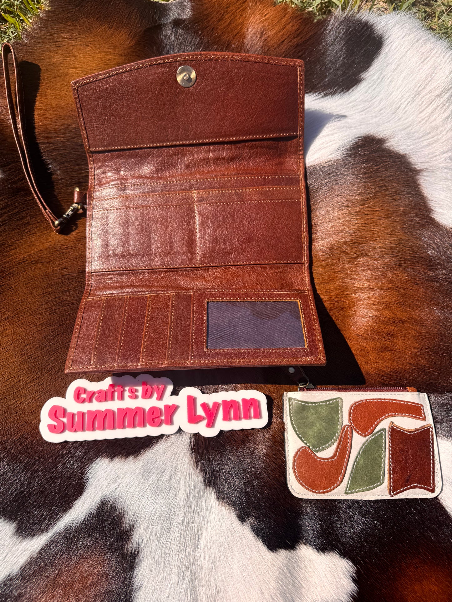 The leather camo (sold separately)