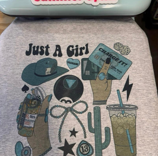 Just a girl Top