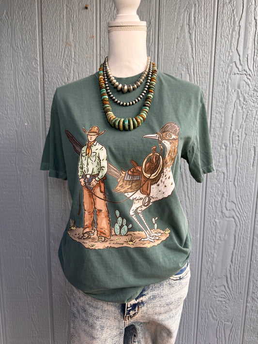 Run n Gone comfort colors top