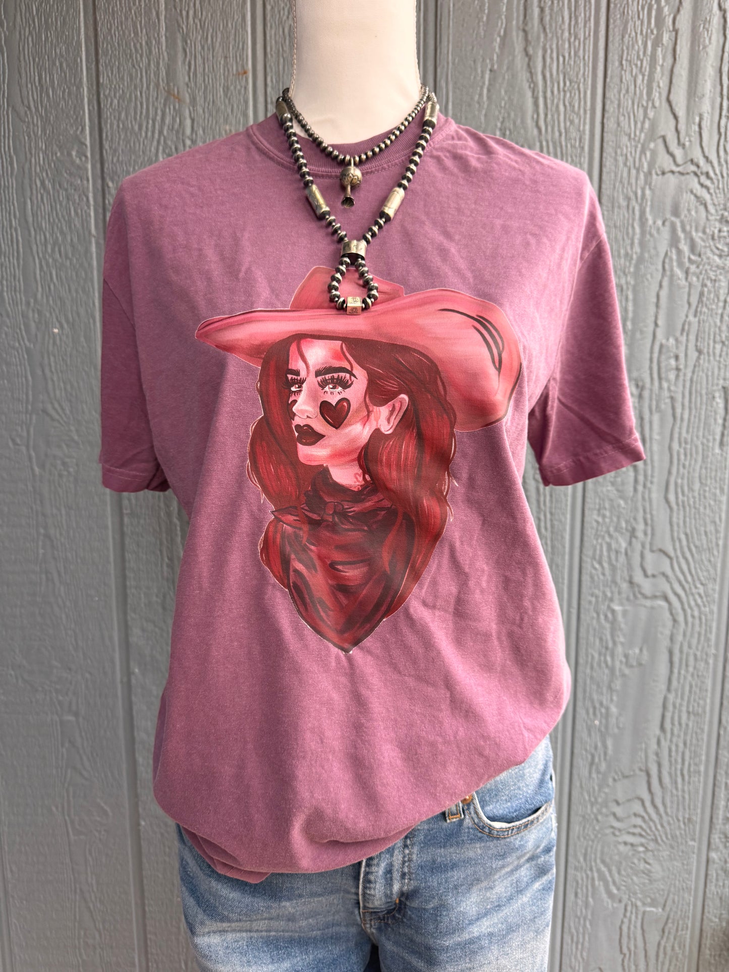 Wild west blush Top