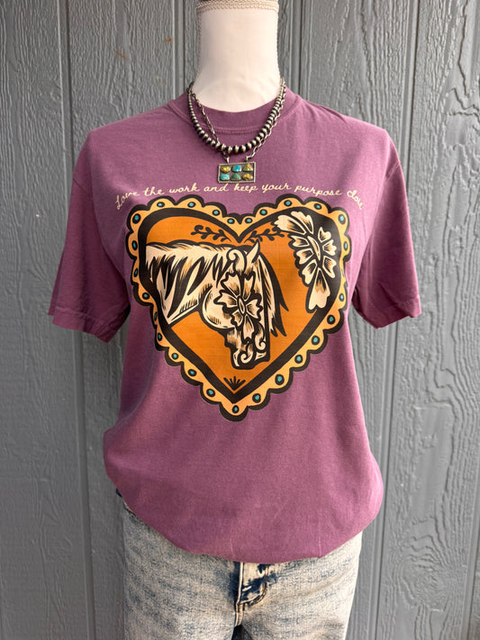 Love the work and keep your purpose close Top