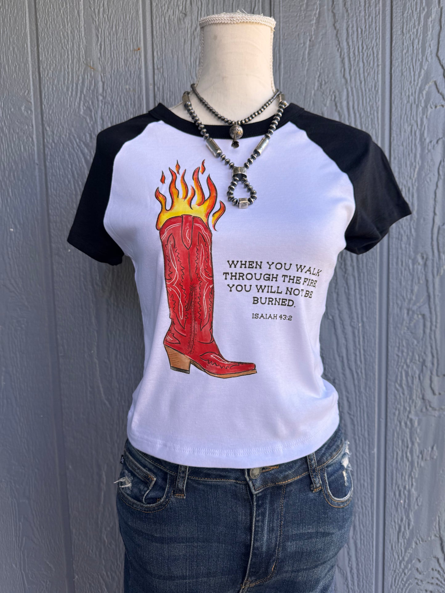 Isaiah 43:2will not be burned Top