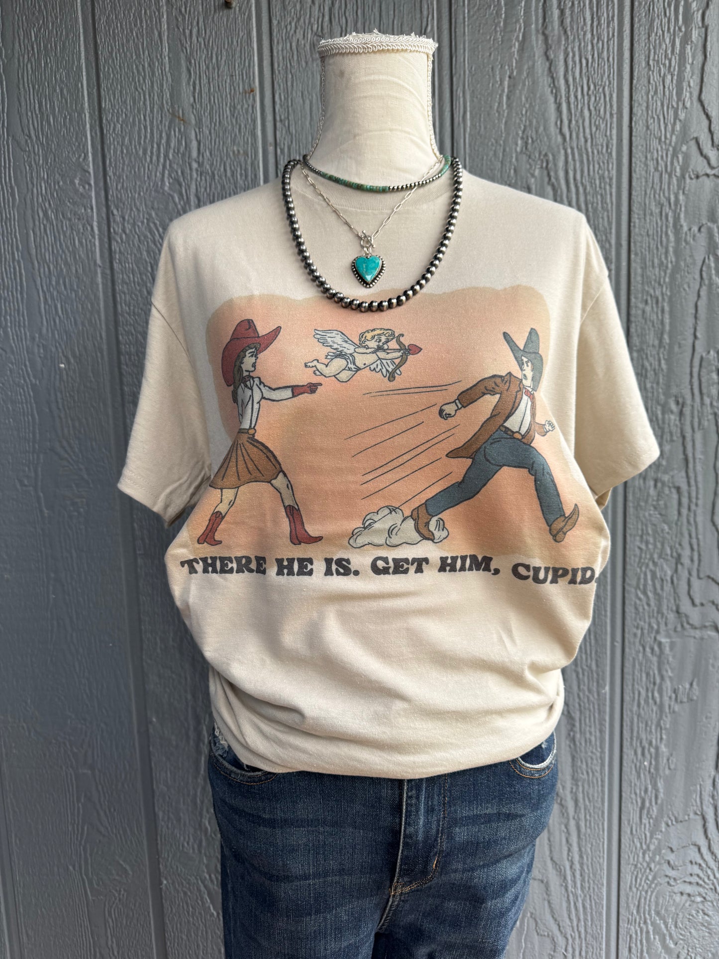 There he is. Get him, cupid! Top