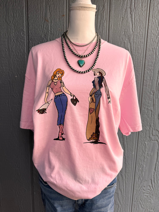 Dusk duo sweetheart Top