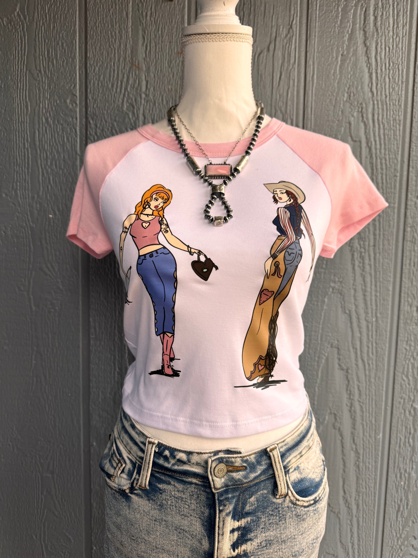 Dusk duo sweetheart Top