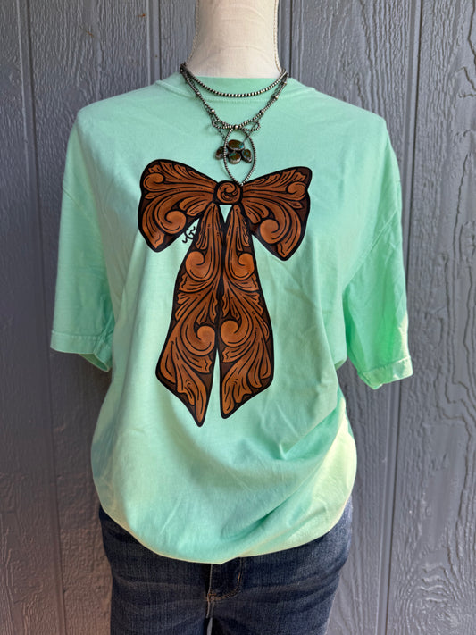 tooled bow COMFORT COLORS