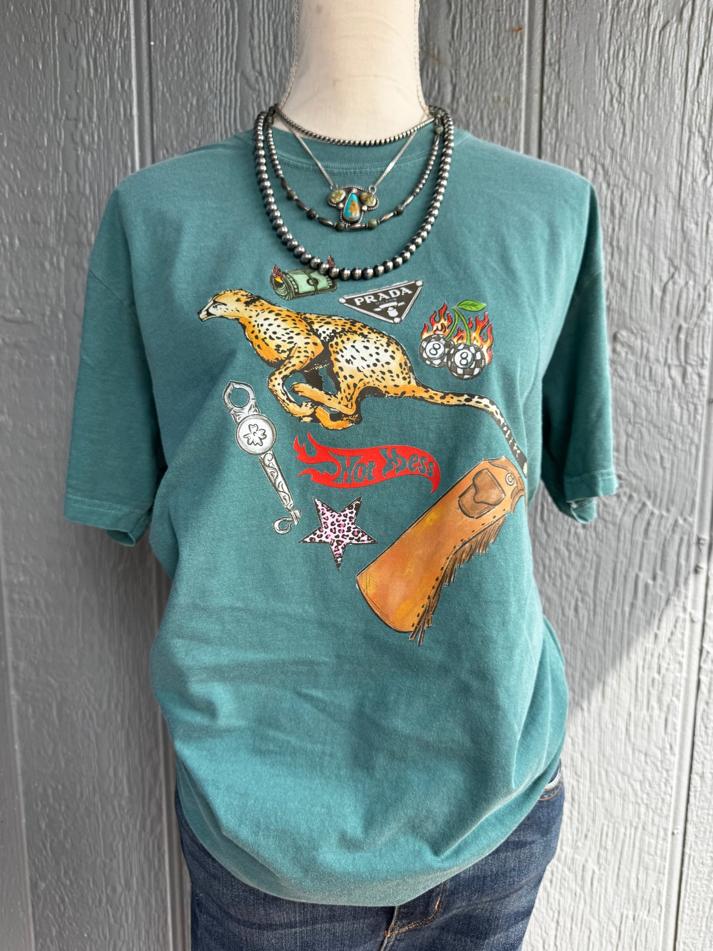 High speed hot mess Top