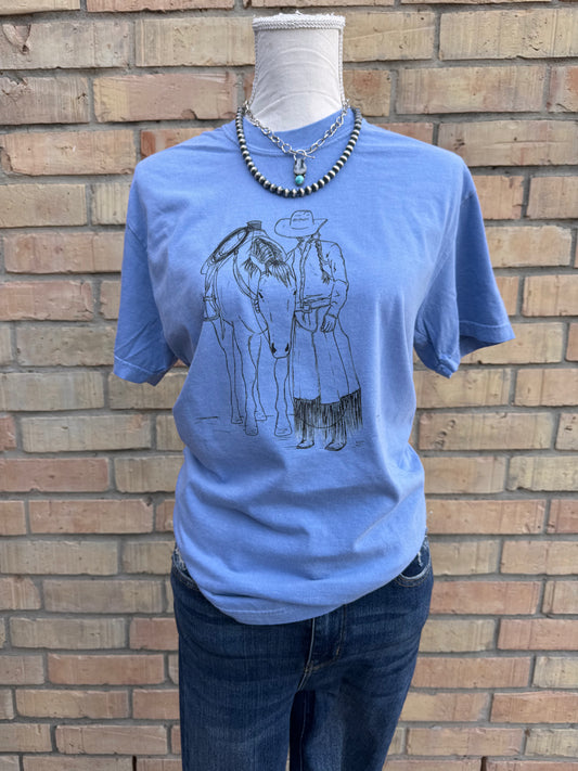 Untamed Cowgirl CC Top