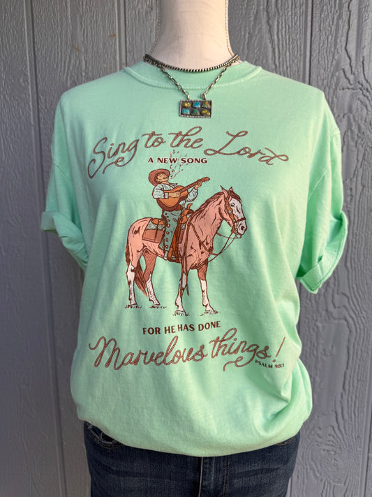 Sing to the lord CC Top