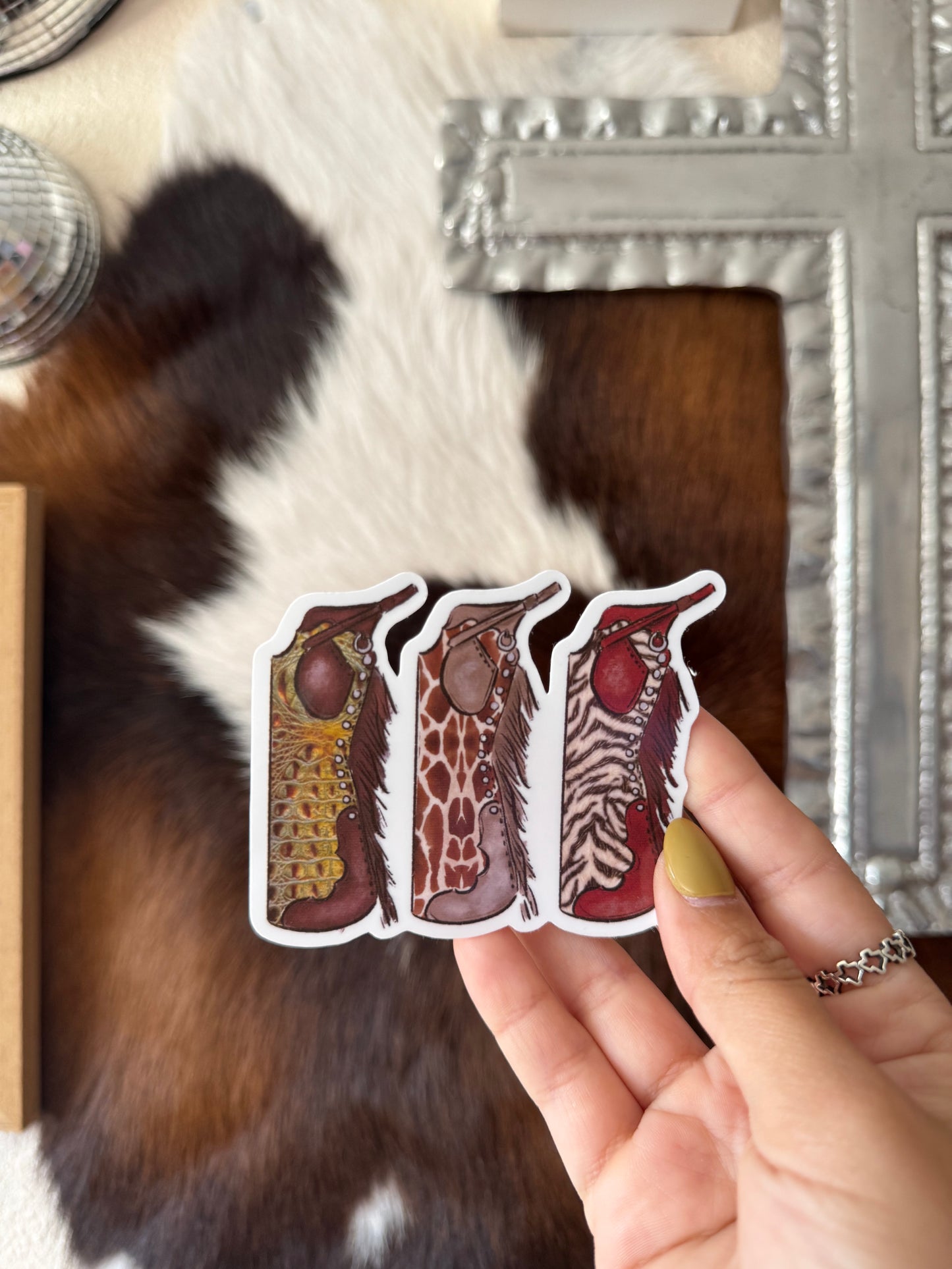 Exotic chaps sticker