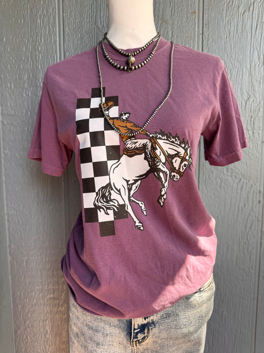 The checkered Buck CC Top