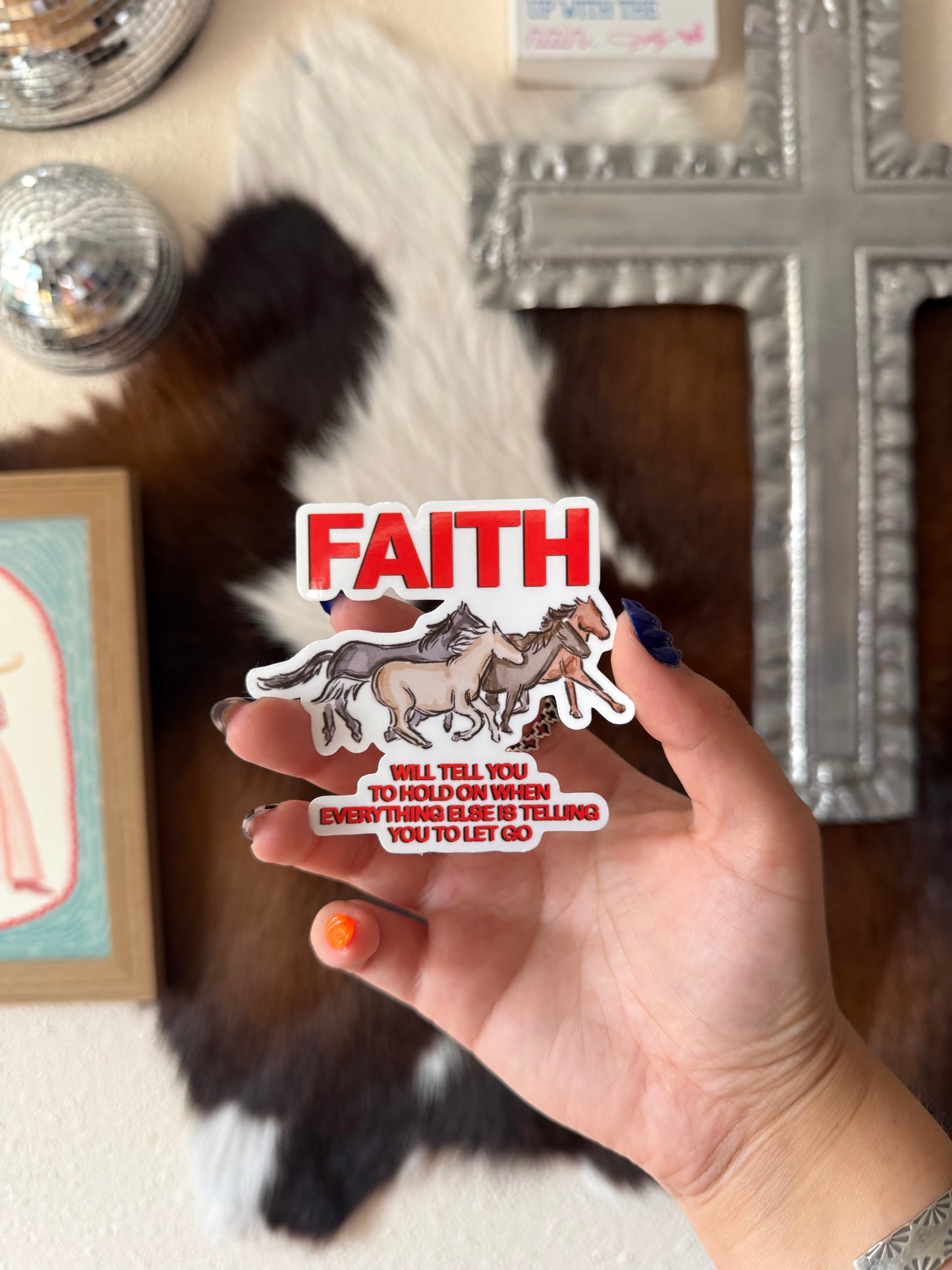 FAITH sticker
