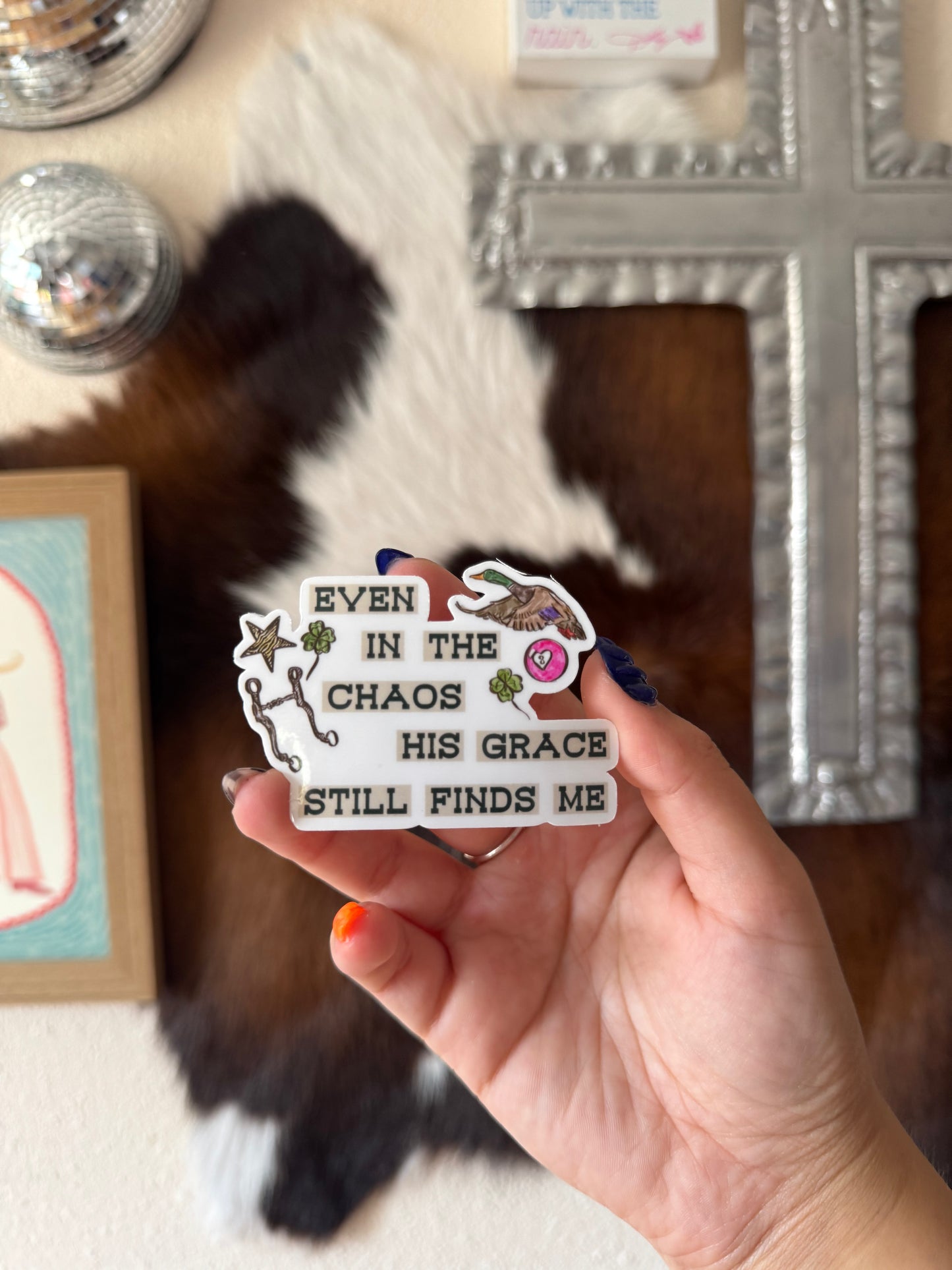 His grace still find me sticker