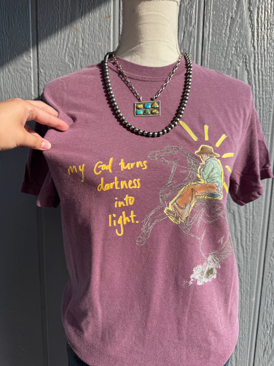My God turns darkness in to light Top