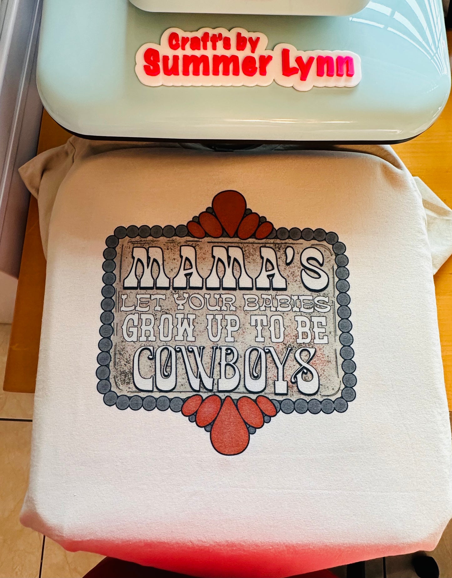 Mama let your babies grow up to be cowboys Buckle